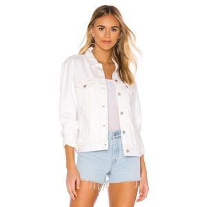 Levi's Ex-Boyfriend Denim Trucker Jacket in Clean Sweep Size XS